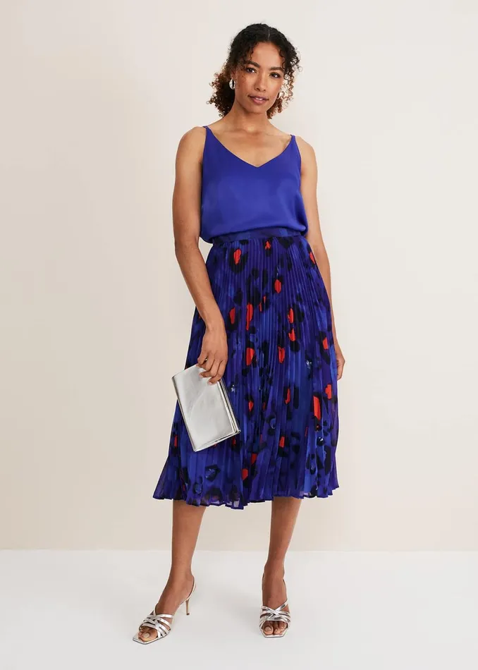 Women Phase Eight Tops and TShirts Alanis Cami Top Cobalt