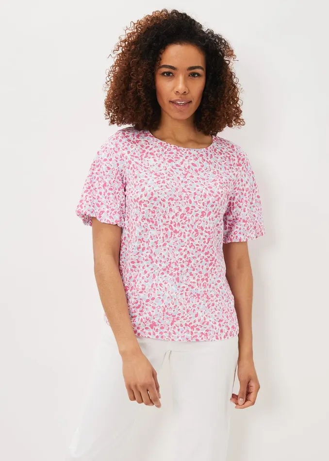 Women Phase Eight Tops and TShirts Alivia Cotton Top Multicoloured