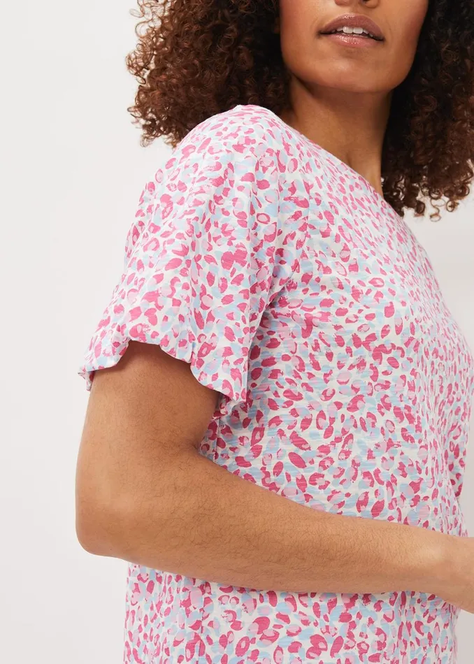Women Phase Eight Tops and TShirts Alivia Cotton Top Multicoloured
