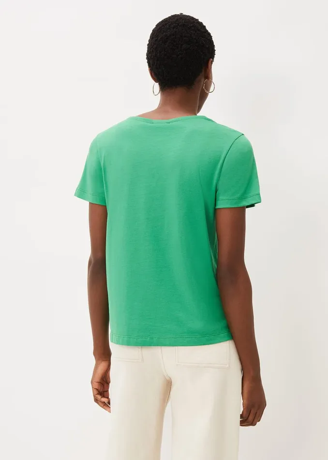 Women Phase Eight Tops and TShirts Huntly Stitch Detail TShirt Emerald