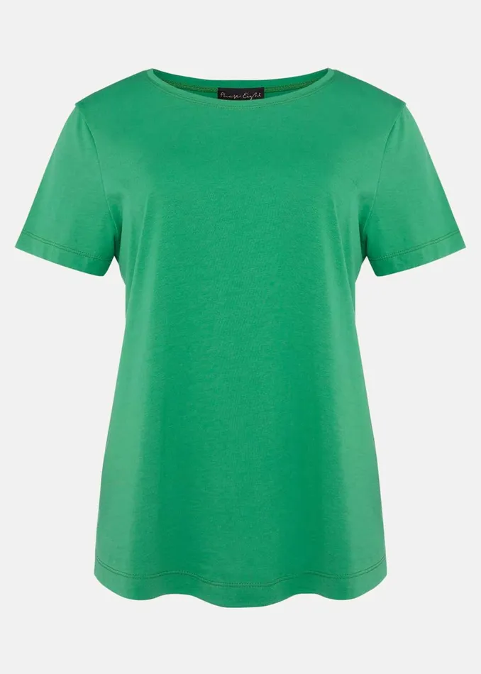 Women Phase Eight Tops and TShirts Huntly Stitch Detail TShirt Emerald