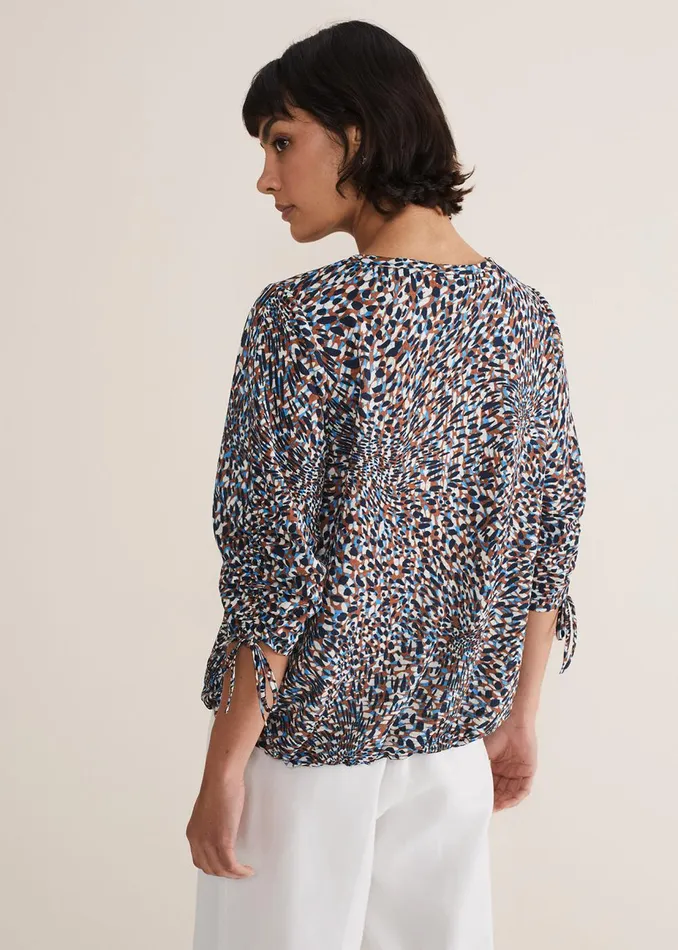 Women Phase Eight Tops and TShirts Rosalind Printed Top Multicoloured
