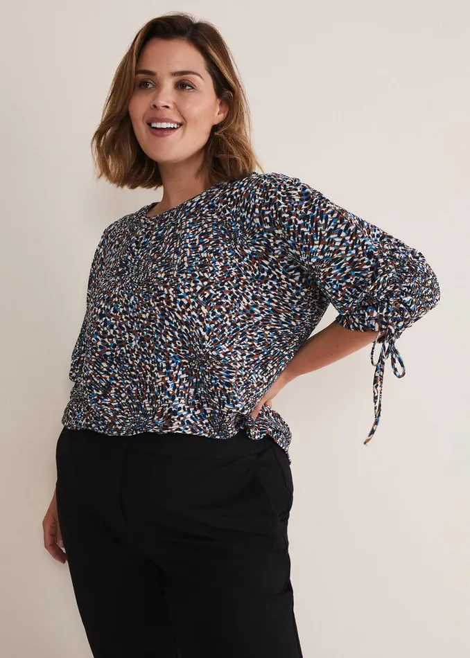 Women Phase Eight Tops and TShirts Rosalind Printed Top Multicoloured