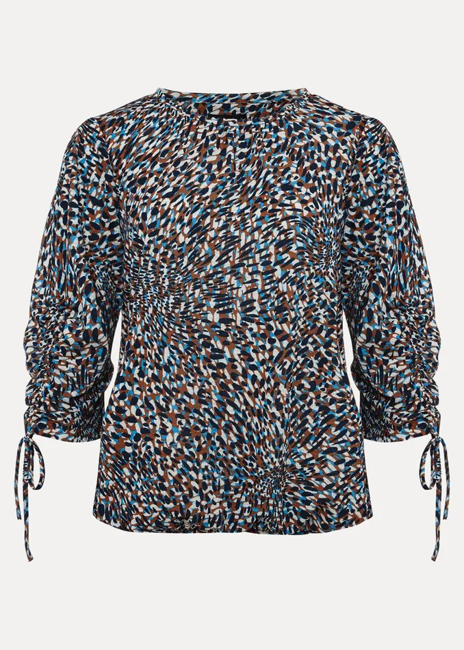 Women Phase Eight Tops and TShirts Rosalind Printed Top Multicoloured