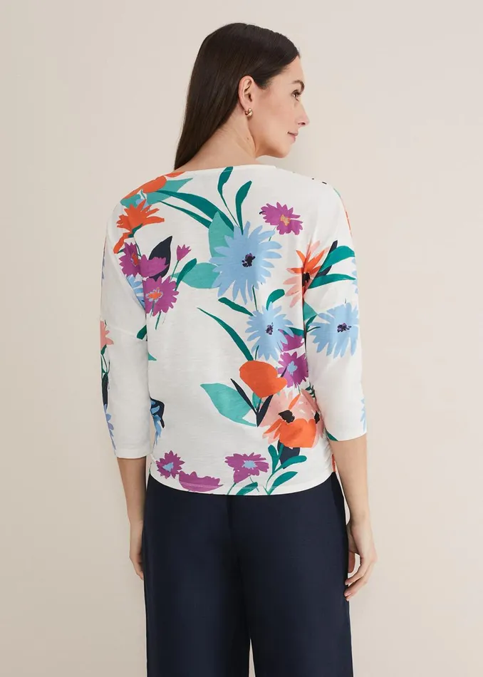 Women Phase Eight Tops and TShirts Ryley Floral Top Multicoloured
