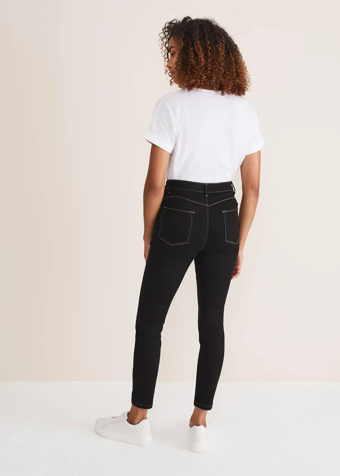 Women Phase Eight Trousers Abigail Sculpting Skinny Jean Indigo