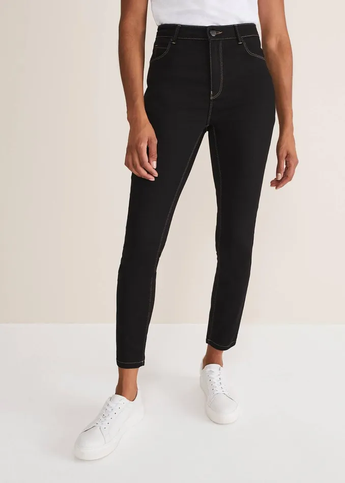 Women Phase Eight Trousers Abigail Sculpting Skinny Jean Indigo