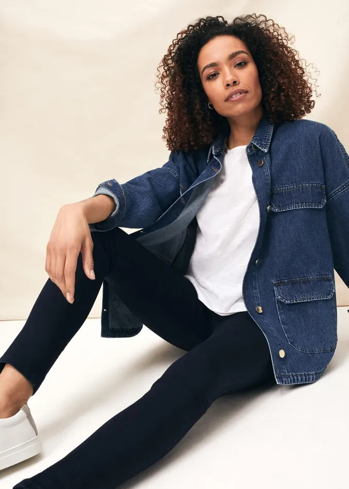 Women Phase Eight Trousers Amina Jegging Indigo