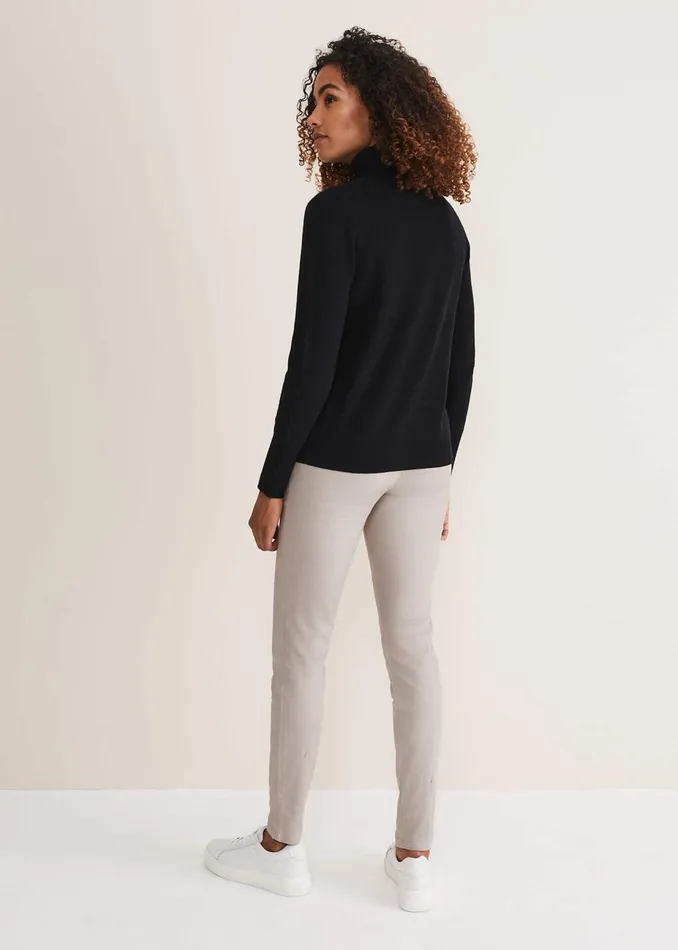 Women Phase Eight Trousers Amina Jegging Mushroom
