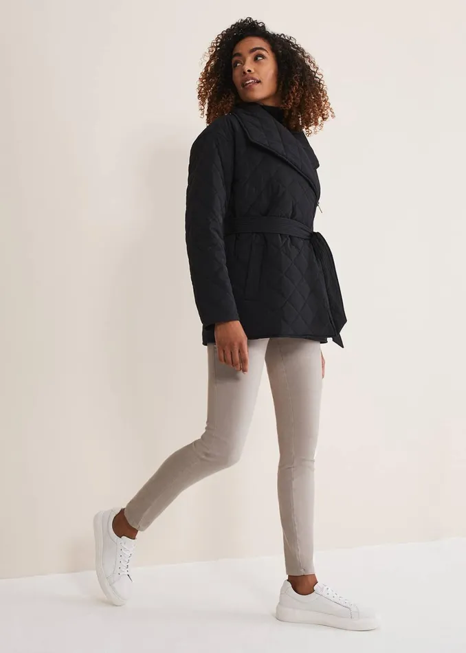 Women Phase Eight Trousers Amina Jegging Mushroom