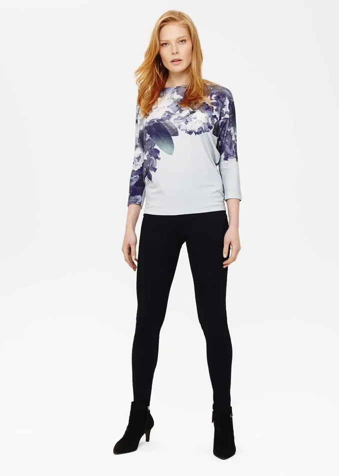 Women Phase Eight Trousers Amina Jegging Short Indigo