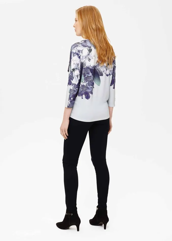 Women Phase Eight Trousers Amina Jegging Short Indigo