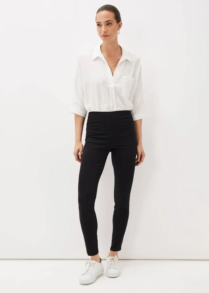 Women Phase Eight Trousers Amina Skinny Fit Jegging Black