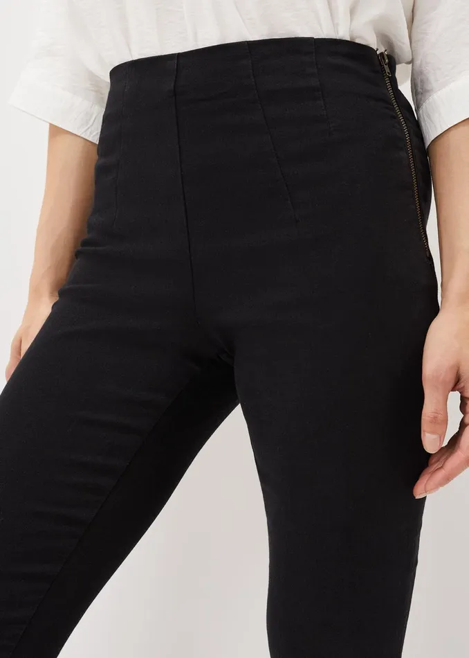 Women Phase Eight Trousers Amina Skinny Fit Jeggings Black