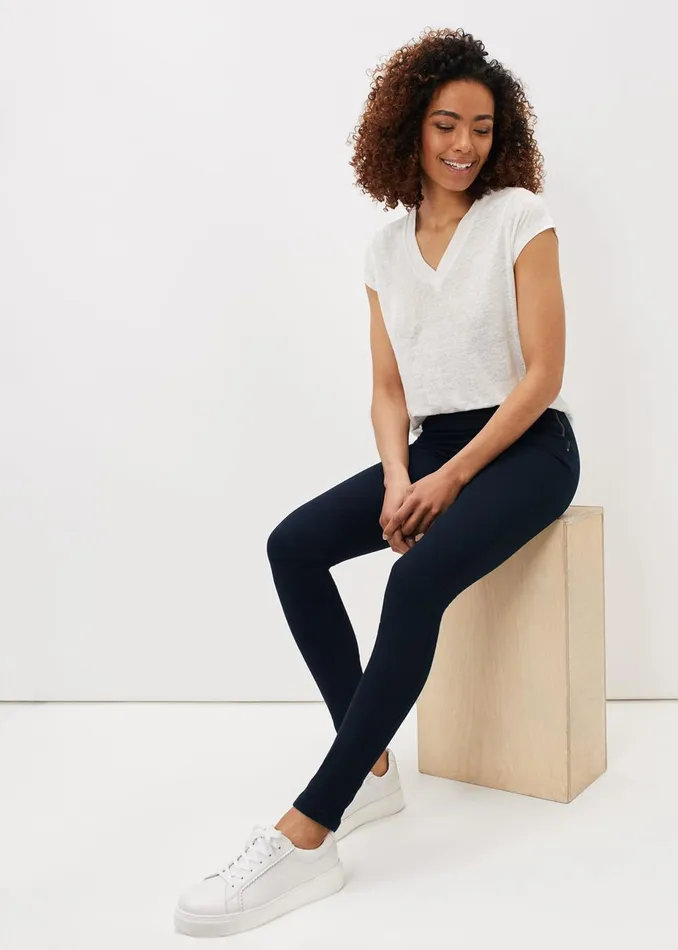 Women Phase Eight Trousers Amina Skinny Jeggings Indigo