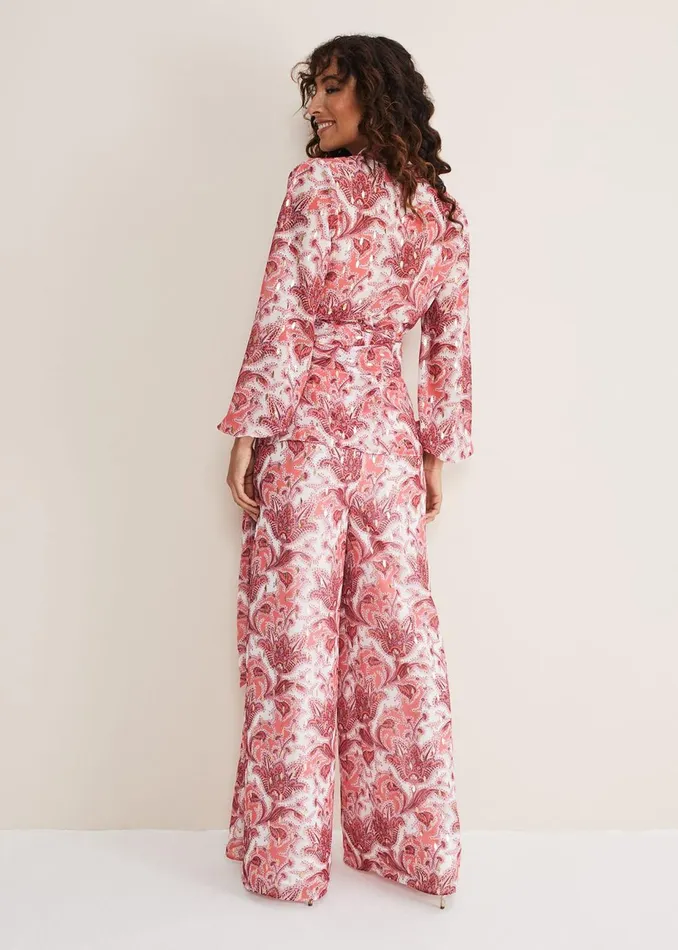Women Phase Eight Trousers Arabella Print Trousers Sunsetmulti