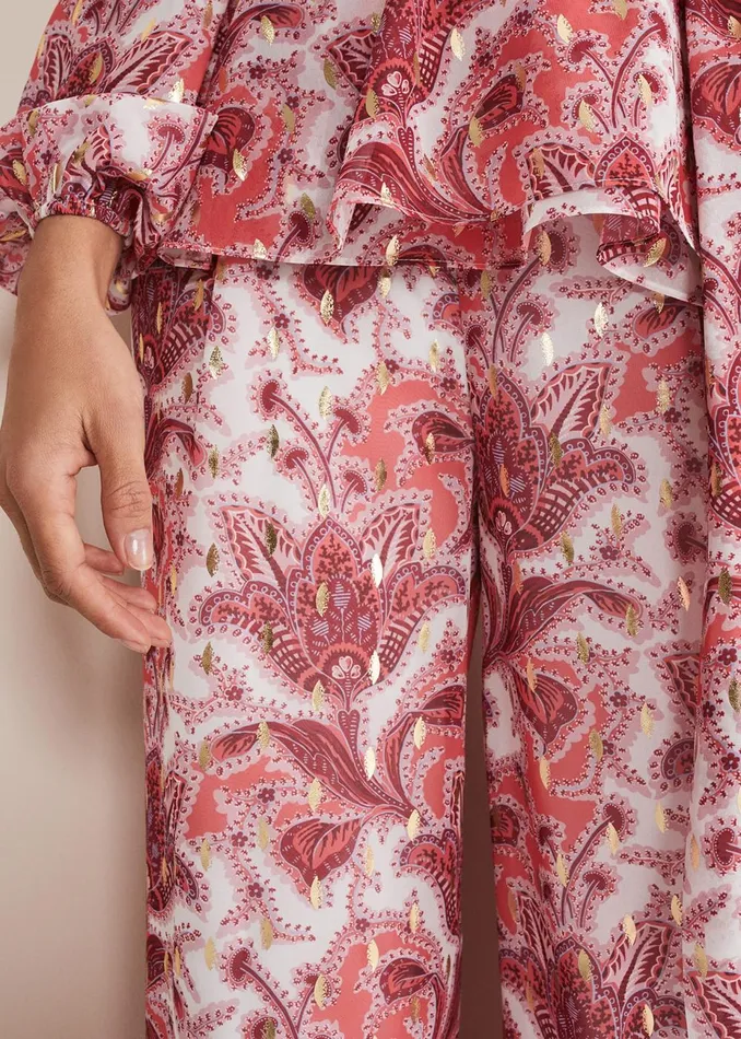Women Phase Eight Trousers Arabella Print Trousers Sunsetmulti