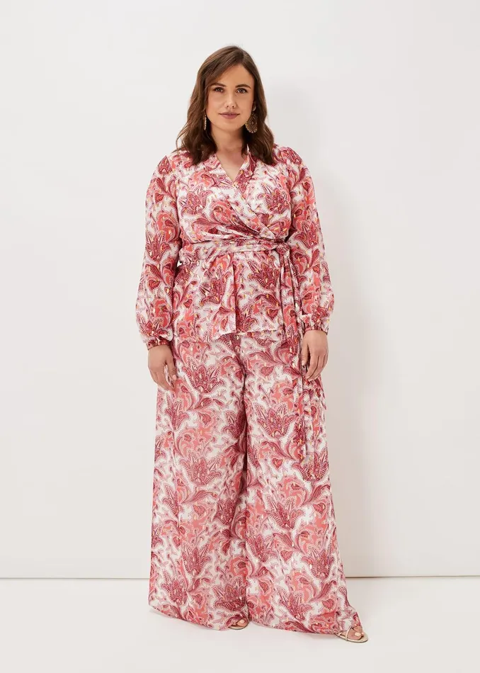 Women Phase Eight Trousers Arabella Print Trousers Sunsetmulti