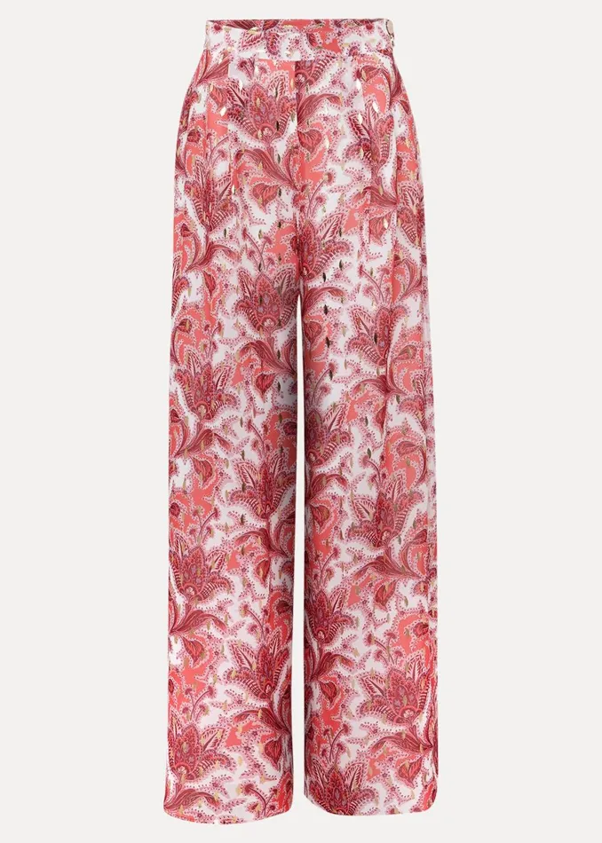 Women Phase Eight Trousers Arabella Print Trousers Sunsetmulti