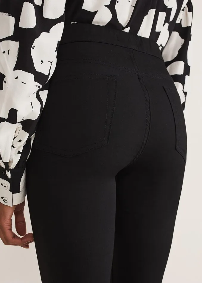 Women Phase Eight Trousers Eliza Jegging Black
