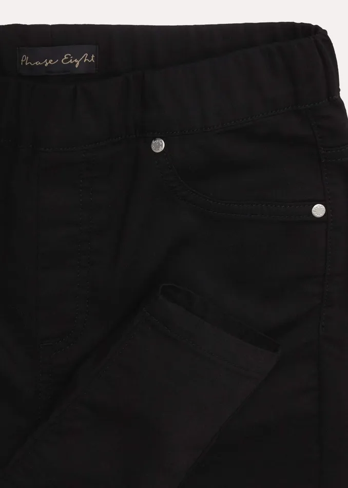 Women Phase Eight Trousers Eliza Jegging Black