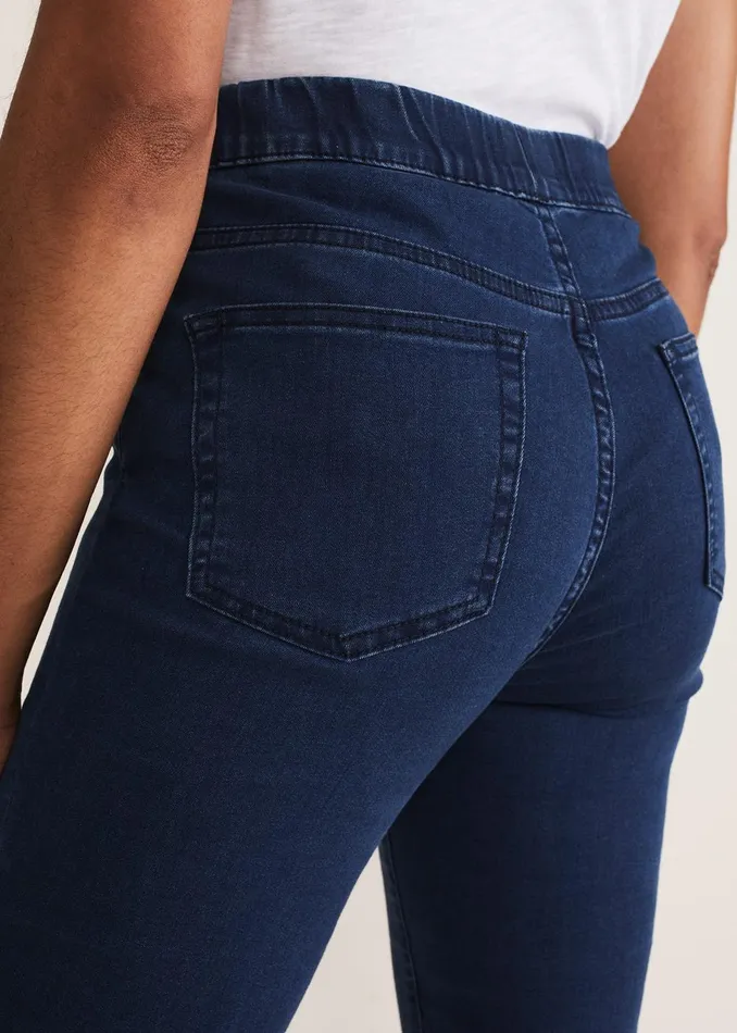 Women Phase Eight Trousers Eliza Pull On Jegging Denim