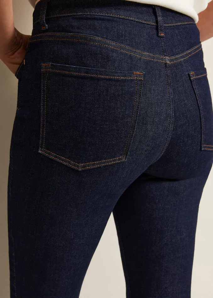 Women Phase Eight Trousers Jelena Super Comfort Skinny Jeans Indigo