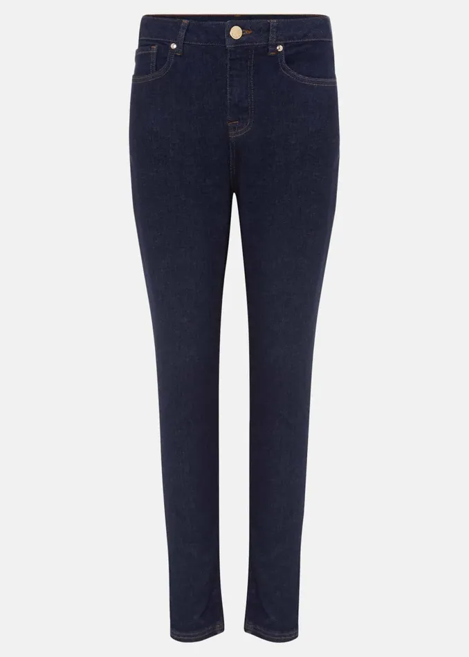 Women Phase Eight Trousers Jelena Super Comfort Skinny Jeans Indigo