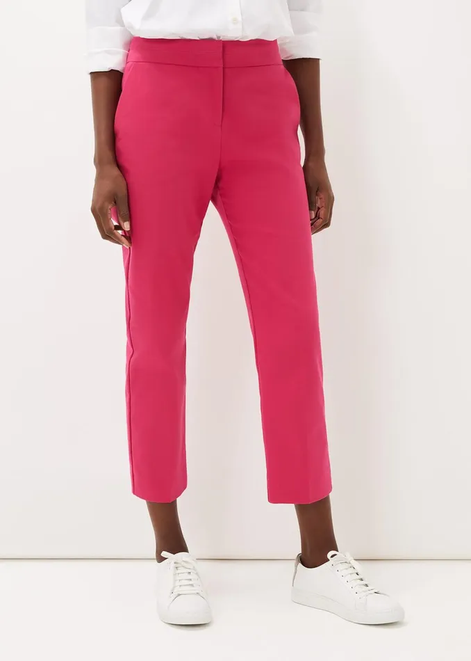Women Phase Eight Trousers Julianna Cropped Tapered Trouser Pink
