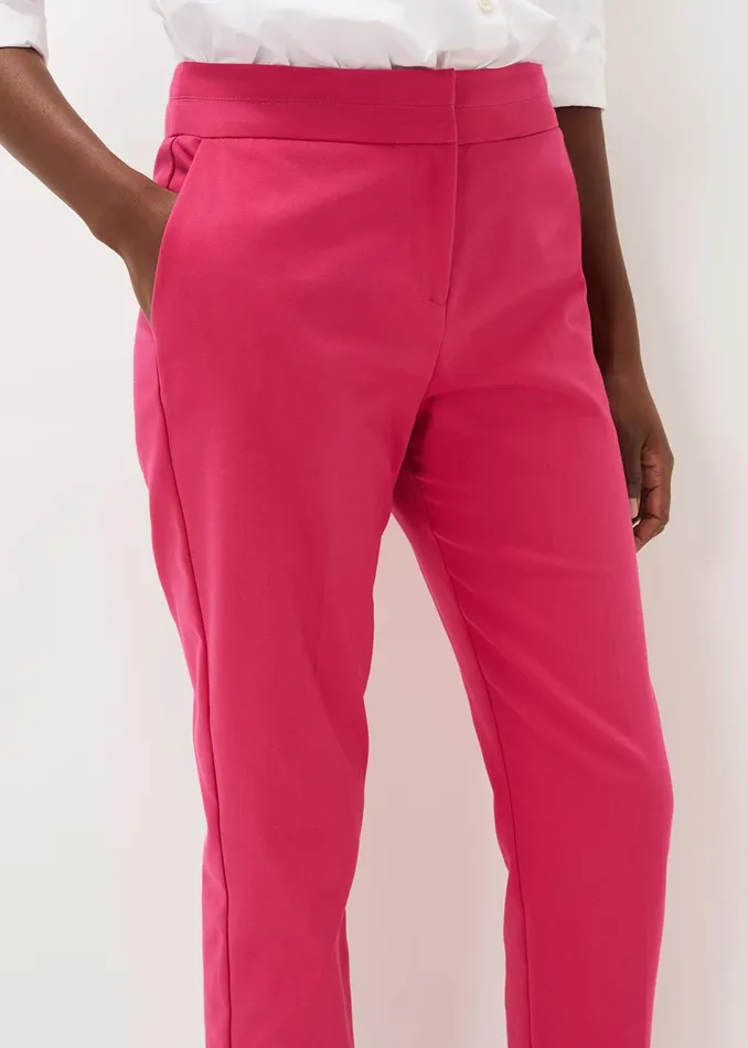 Women Phase Eight Trousers Julianna Cropped Tapered Trouser Pink