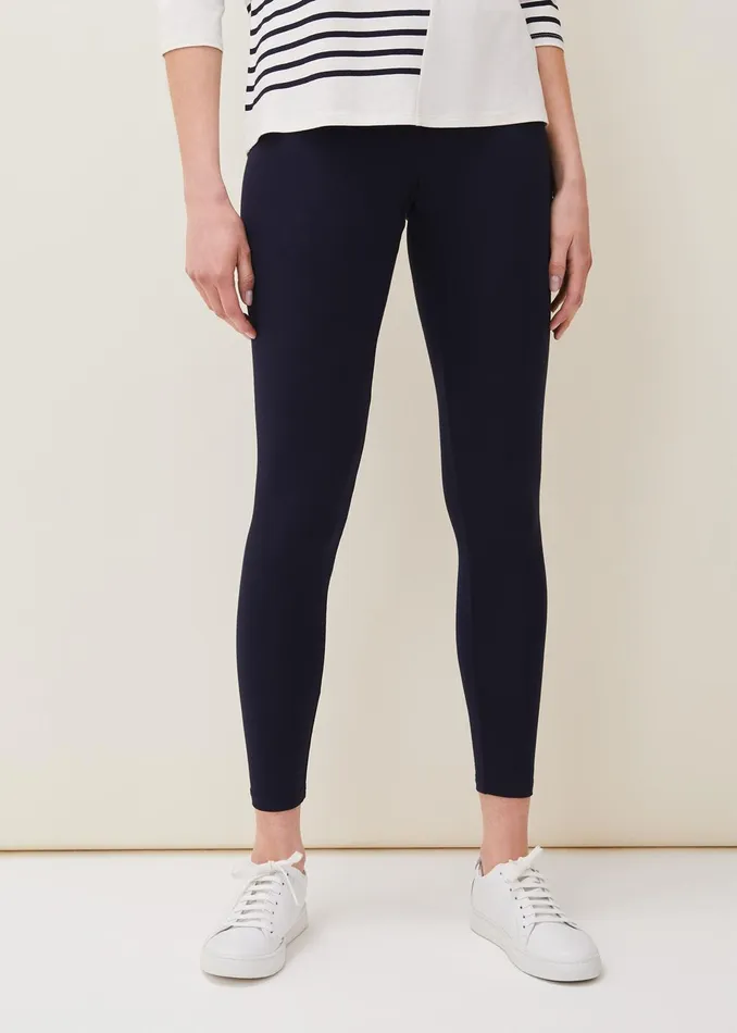 Women Phase Eight Trousers Lizzie Leggings Navy