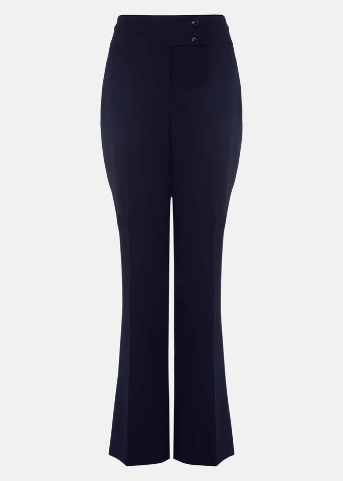 Women Phase Eight Trousers Nina City Suit Trousers Navy