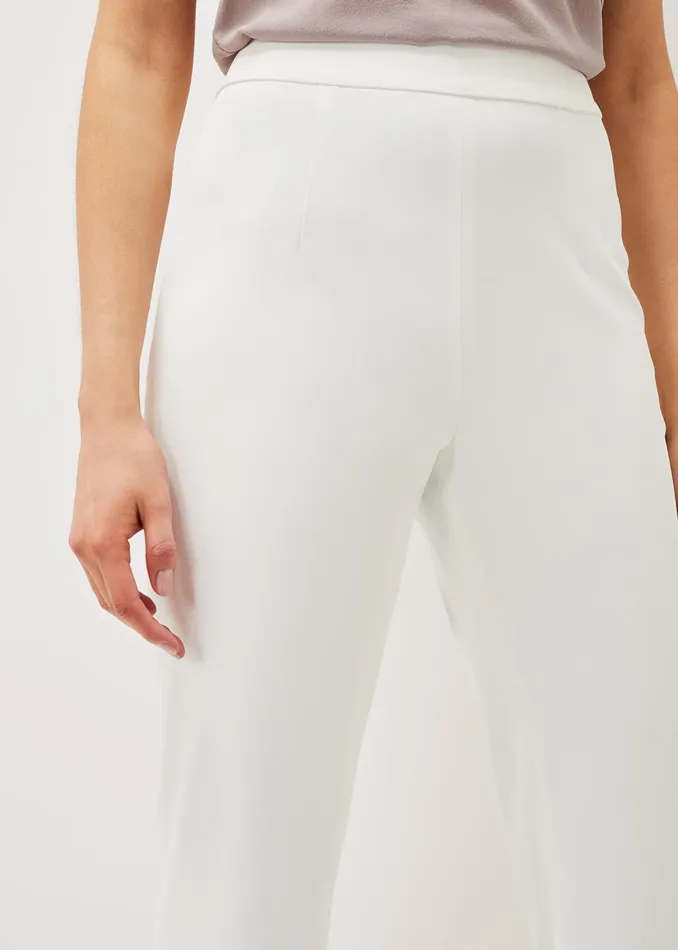 Women Phase Eight Trousers Solange Flared Suit Trousers Ivory