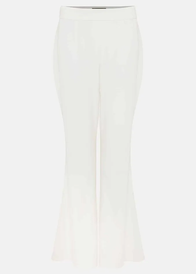 Women Phase Eight Trousers Solange Flared Suit Trousers Ivory