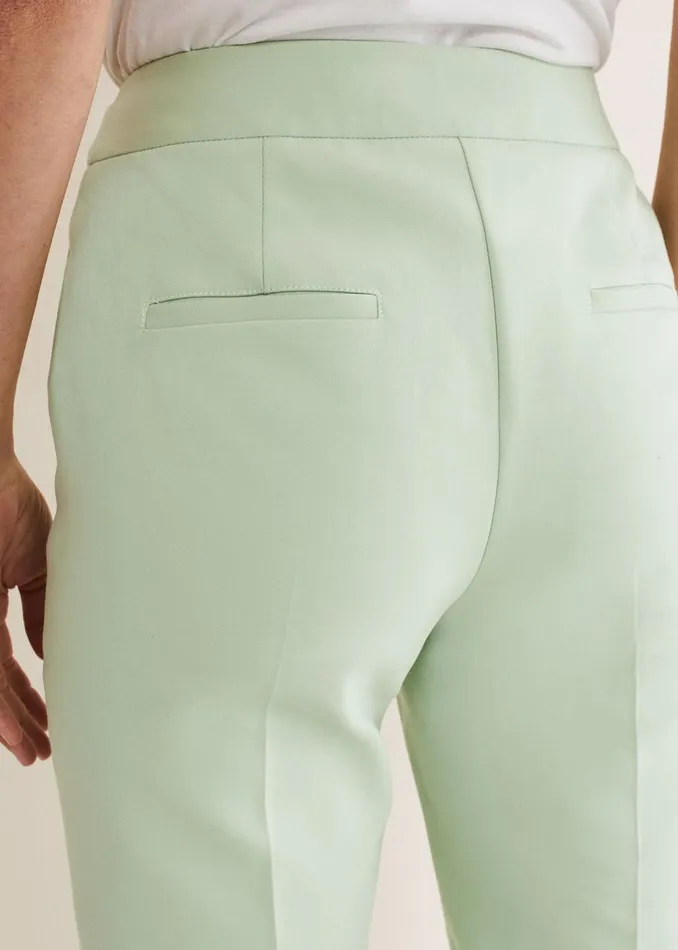 Women Phase Eight Trousers Ulrica Straight Leg Trousers Pistachio