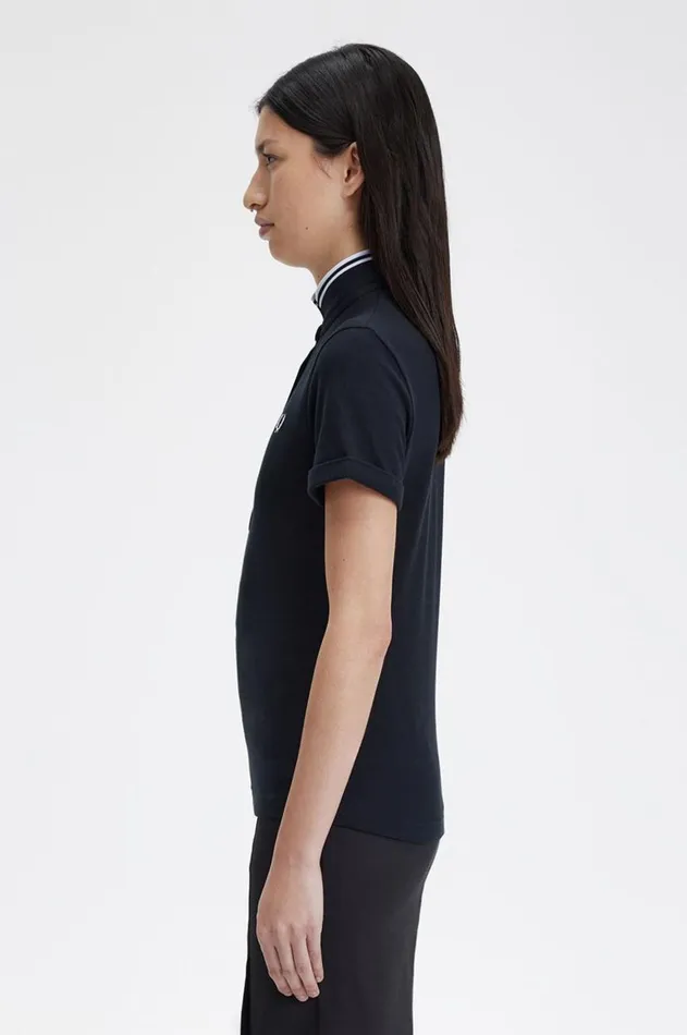 Women Polo Shirts Fred Perry Amy Fred Perry Shirt Black