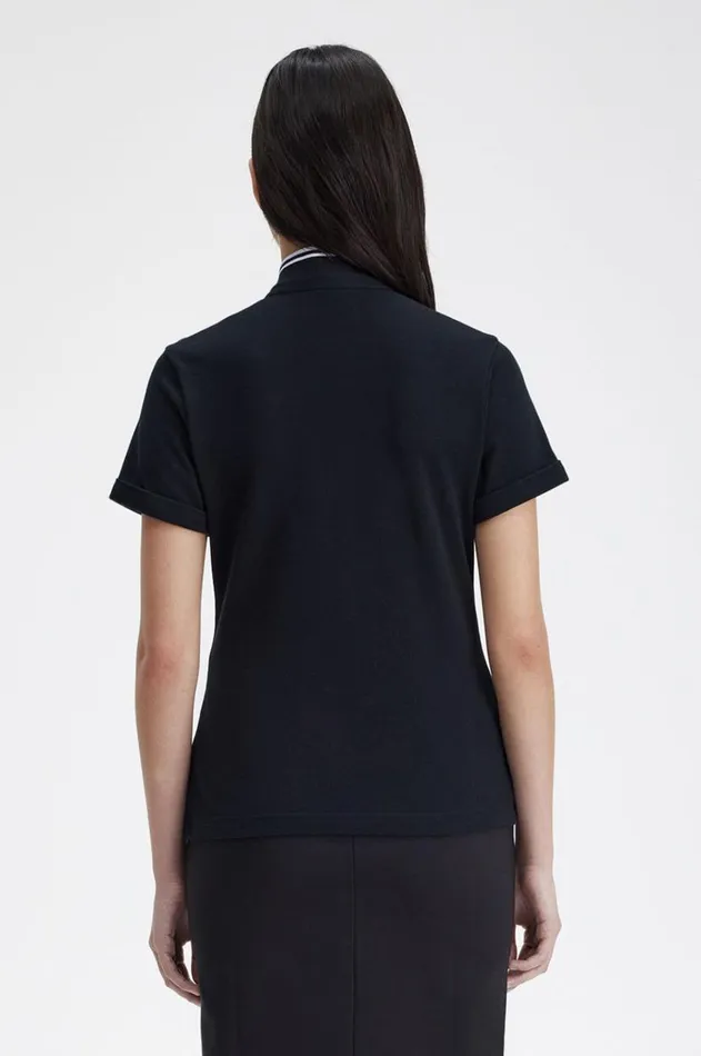 Women Polo Shirts Fred Perry Amy Fred Perry Shirt Black