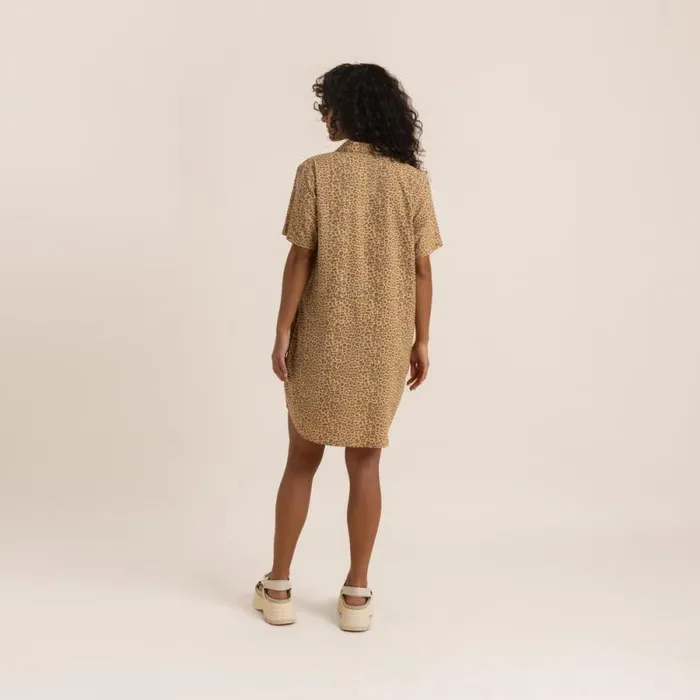 Women Roark Dresses and Robes Bless Up Dress Caramel Leopard