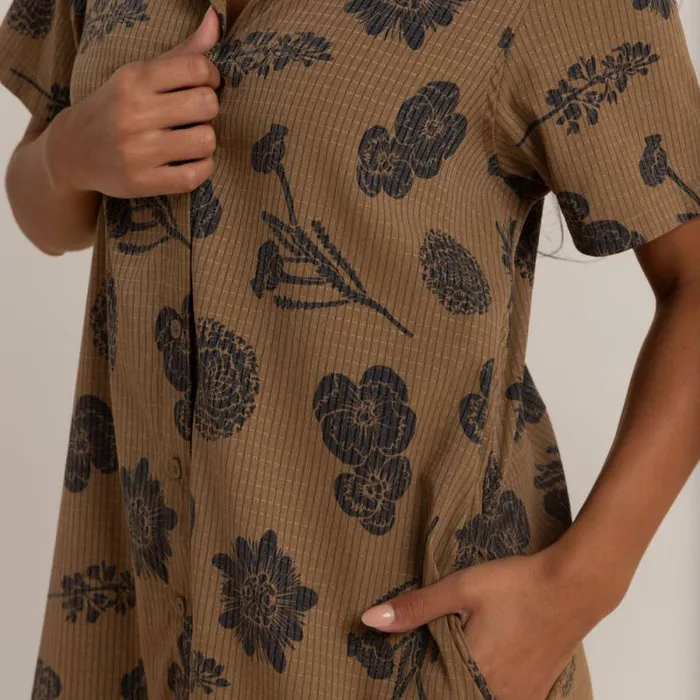 Women Roark Dresses and Robes Bless Up Dress Dark Khaki