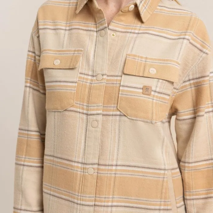 Women Roark Jackets Amberley Shirt Jacket Caramel