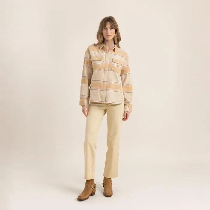 Women Roark Jackets Amberley Shirt Jacket Caramel