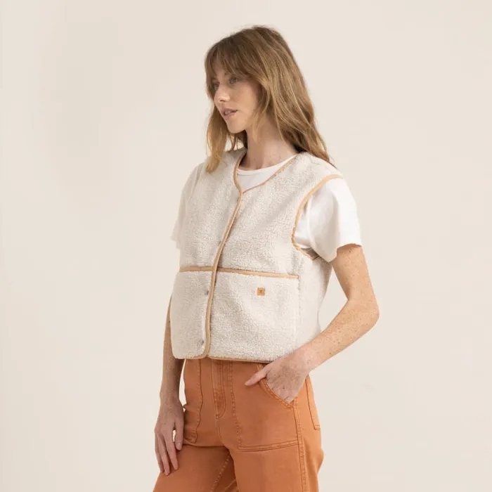 Women Roark Jackets Bandit Vest Crema