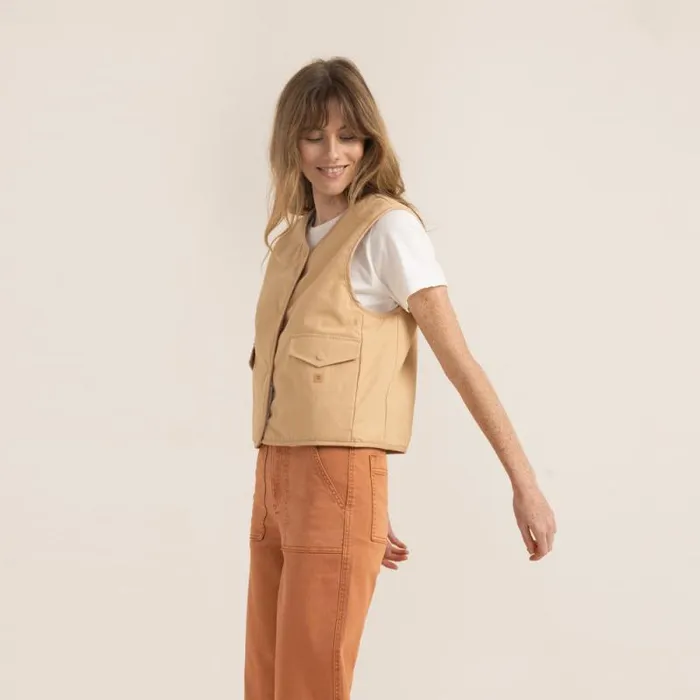 Women Roark Jackets Bandit Vest Crema
