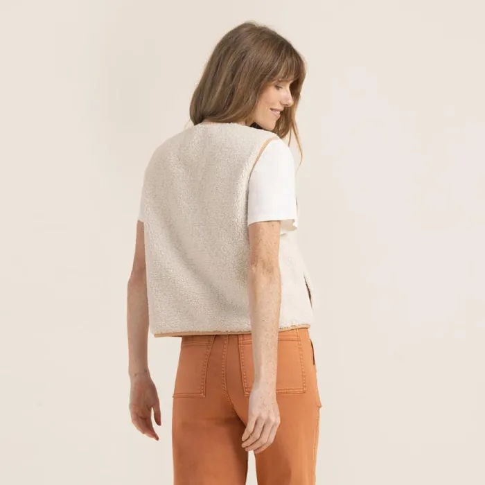 Women Roark Jackets Bandit Vest Crema
