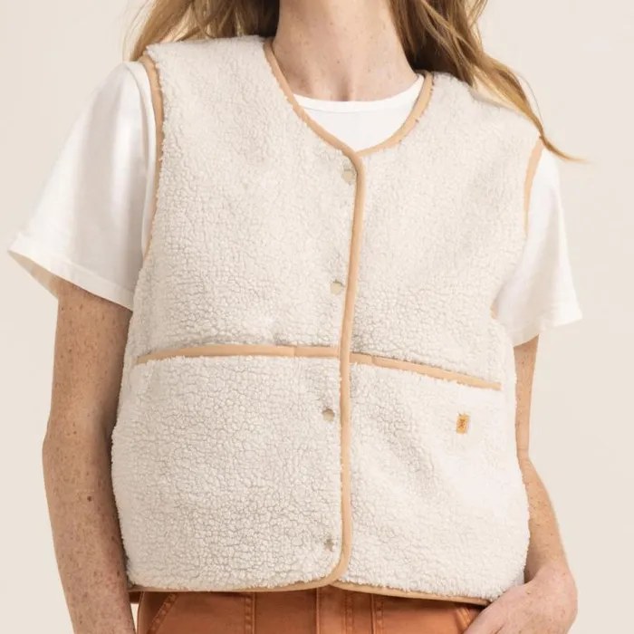 Women Roark Jackets Bandit Vest Crema