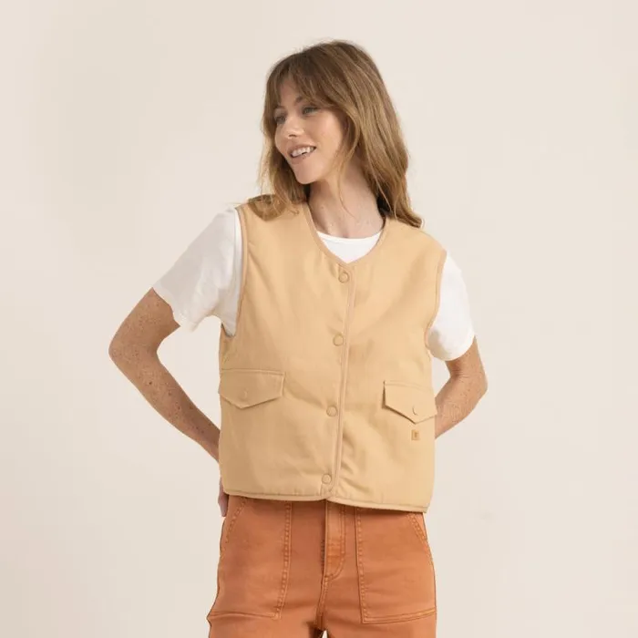Women Roark Jackets Bandit Vest Crema