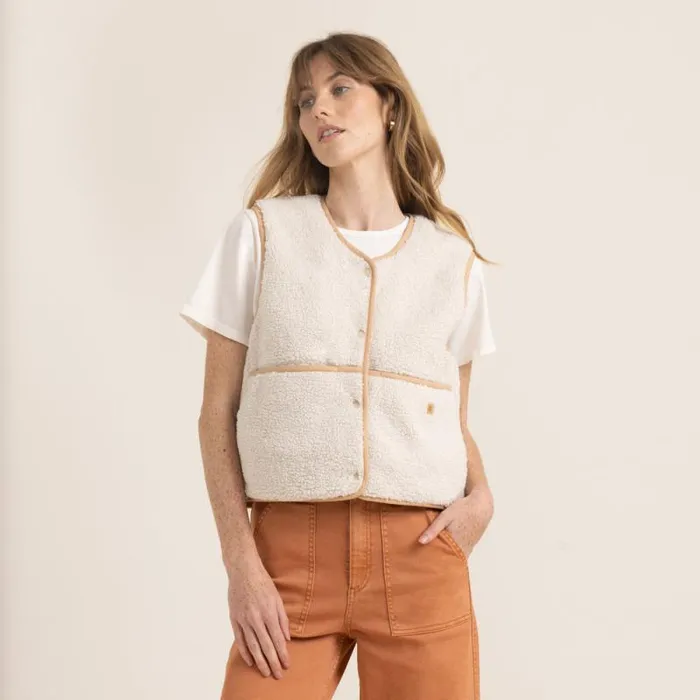Women Roark Jackets Bandit Vest Crema