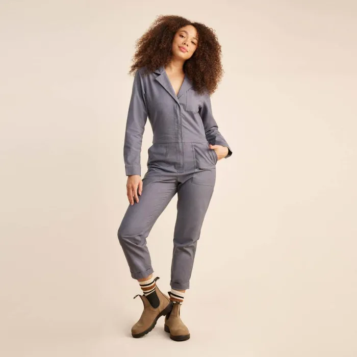 Women Roark Jumpsuits Layover Jumpsuit Slate Blue