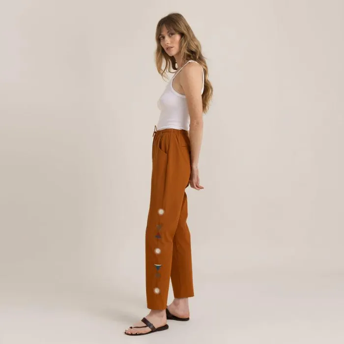 Women Roark Pants Trail Pants Heart Studio Tobacco