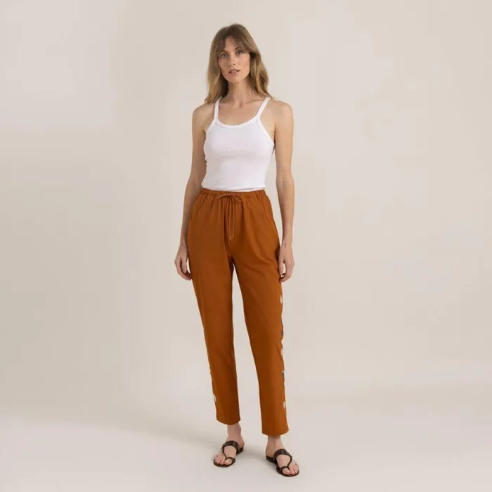 Women Roark Pants Trail Pants Heart Studio Tobacco